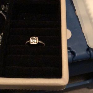 Timeless elegance Pandora ring rose